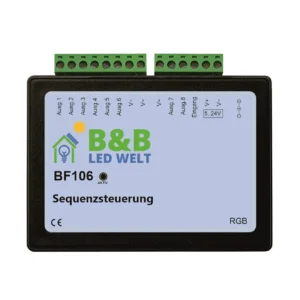 BF106 RGB-Korridor-LED-Controller – 8 Ausgänge
